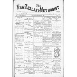 The New Zealand Methodist - 20th September 1884