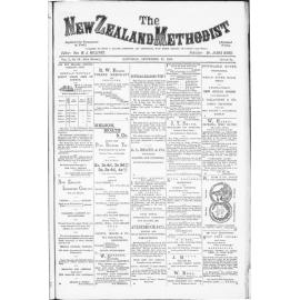 The New Zealand Methodist - 27th September 1884