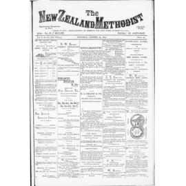 The New Zealand Methodist - 18th October 1884