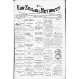 The New Zealand Methodist - 8th November 1884