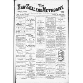 The New Zealand Methodist - 15th November 1884