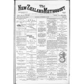 The New Zealand Methodist - 22nd November 1884