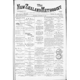 The New Zealand Methodist - 20th December 1884