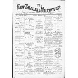 The New Zealand Methodist - 27th December 1884