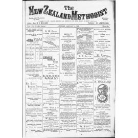 The New Zealand Methodist - 3rd January 1885