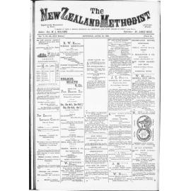 The New Zealand Methodist - 18th April 1885