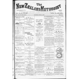 The New Zealand Methodist - 13th June 1885