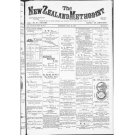 The New Zealand Methodist - 18th July 1885