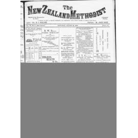 The New Zealand Methodist - 22nd August 1885