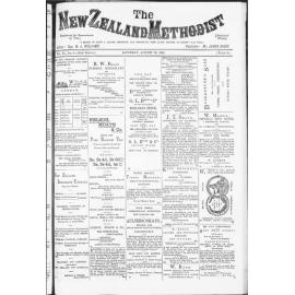 The New Zealand Methodist - 29th August 1885