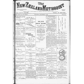 The New Zealand Methodist - 5th September 1885