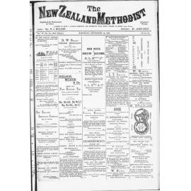 The New Zealand Methodist - 19th September 1885