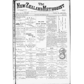 The New Zealand Methodist - 26th September 1885