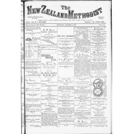 The New Zealand Methodist - 3rd October 1885