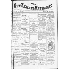 The New Zealand Methodist - 24th October 1885