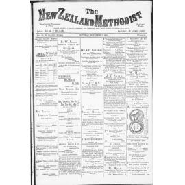 The New Zealand Methodist - 7th November 1885