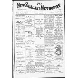 The New Zealand Methodist - 12th December 1885