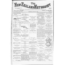 The New Zealand Methodist - 9th January 1886