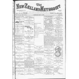 The New Zealand Methodist - 3rd April 1886
