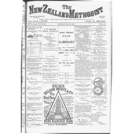 The New Zealand Methodist - 15th May 1886
