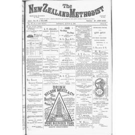 The New Zealand Methodist - 28th August 1886