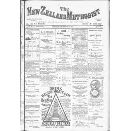 The New Zealand Methodist - 11th September 1886