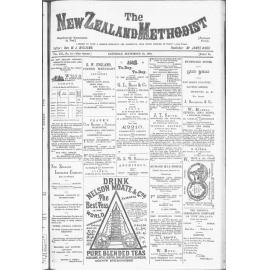 The New Zealand Methodist - 18th September 1886