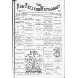 The New Zealand Methodist - 2nd October 1886