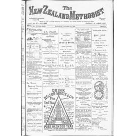 The New Zealand Methodist - 23rd October 1886
