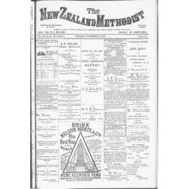 The New Zealand Methodist - 27th November 1886