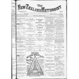 The New Zealand Methodist - 20th August 1887