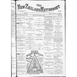 The New Zealand Methodist - 3rd September 1887