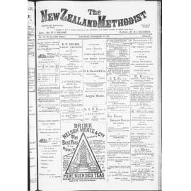 The New Zealand Methodist - 26th November 1887