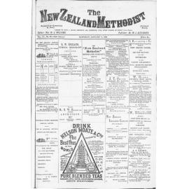 The New Zealand Methodist - 7th January 1888