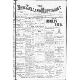 The New Zealand Methodist - 1st September 1888