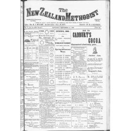 The New Zealand Methodist - 15th September 1888