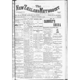The New Zealand Methodist - 29th September 1888