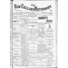 The New Zealand Methodist - 6th October 1888