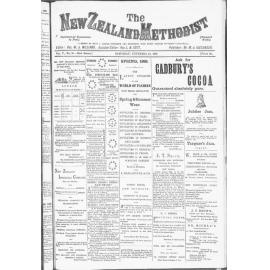 The New Zealand Methodist - 10th November 1888