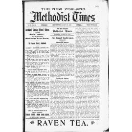 The New Zealand Methodist Times - 23rd March 1912