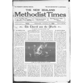 The New Zealand Methodist Times - 20th December 1924