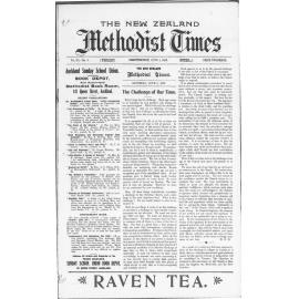 The New Zealand Methodist Times - 1st June 1912