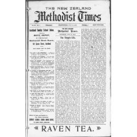 The New Zealand Methodist Times - 13th July 1912
