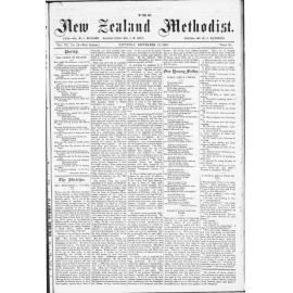 The New Zealand Methodist - 21st September 1889