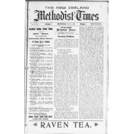 The New Zealand Methodist Times - 27th July 1912