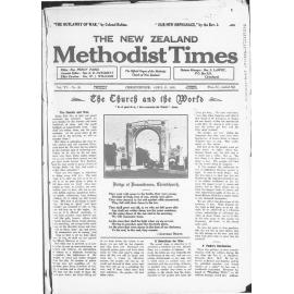 The New Zealand Methodist Times - 25th April 1925