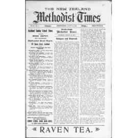 The New Zealand Methodist Times - 24th August 1912