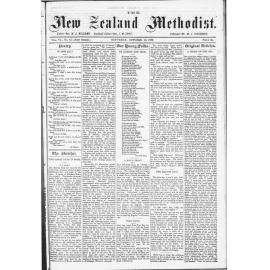 The New Zealand Methodist - 19th October 1889