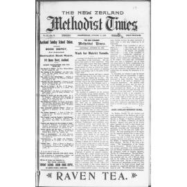 The New Zealand Methodist Times - 19th October 1912