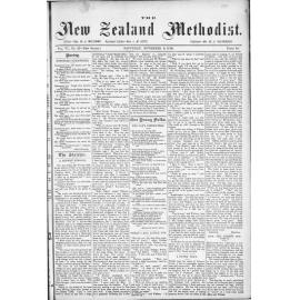 The New Zealand Methodist - 9th November 1889